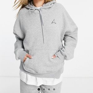 Size Small Gray Jordan hoodie